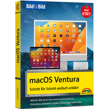 macOS 13 Ventura Bild für Bild - die Anleitung in Bilder - ideal für Einsteiger