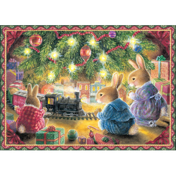 Adventskalender Weihnachten in Familie" - der hübsche kleine Kalender für die Adventszeit und zu Weihnachten