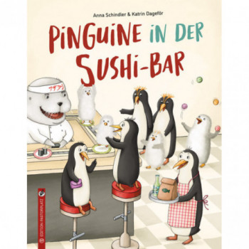 Pinguine in der Sushi-Bar